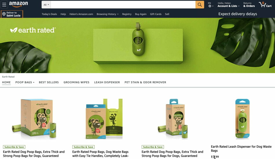 Amazon Storefront